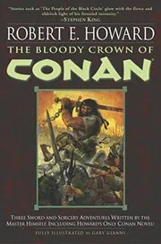 Book cover for "The Bloody Crown of Conan" by Robert E Howard