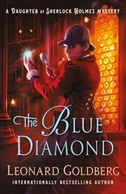 Book cover for "The Blue Diamond" by Leonard Goldberg