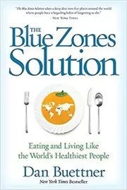 Book cover for "The Blue Zones Solution" by Dan Buettner
