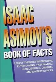 Book cover for "The Book of Facts" by Isaac Asimov