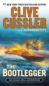Book cover for "The Bootlegger" by Justin Scott