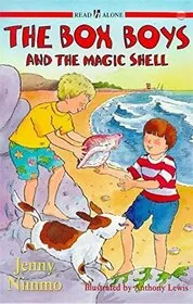 Book cover for "The Box Boys & the Magic Shell" by Jenny Nimmo