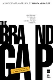 Book cover for "The Brand Gap" by Marty Neumeier