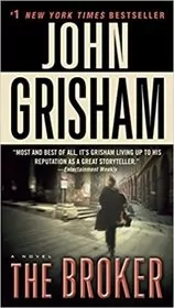 Book cover for "The Broker" by John Grisham