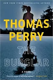 Book cover for "The Burglar" by Thomas Perry