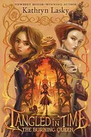 Book cover for "The Burning Queen" by Kathryn Lasky