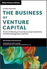 Book cover for "The Business of Venture Capital" by Mahendra Ramsinghani