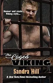 Book cover for "The Caged Viking" by Sandra Hill
