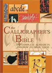 Book cover for "The Calligrapher's Bible" by David Harris