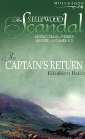 Book cover for "The Captain's Return" by Elizabeth Bailey