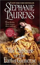 Book cover for "The Capture of the Earl of Glencrae" by Stephanie Laurens