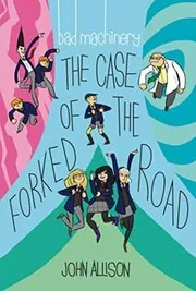 Book cover for "The Case of the Forked Road" by John Allison