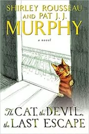 Book cover for "The Cat, the Devil, the Last Escape" by Shirley Rousseau Murphy