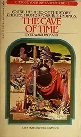 Book cover for "The Cave of Time" by
Edward Packard