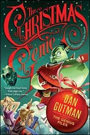 Book cover for "The Christmas Genie" by Dan Gutman