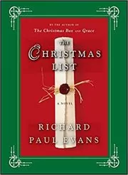 Book cover for "The Christmas List" by Richard Paul Evans