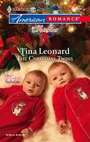 Book cover for "The Christmas Twins" by Tina Leonard