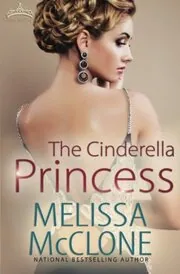Book cover for "The Cinderella Princess" by Melissa McClone