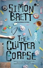 Book cover for "The Clutter Corpse" by Simon Brett