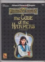 Book cover for "The Code of the Harpers" by Ed Greenwood