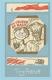 Book cover for "The Color of Magic" by Terry Pratchett