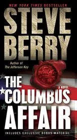Book cover for "The Columbus Affair" by Steve Berry