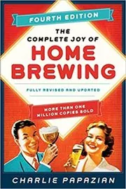 Book cover for "The Complete Joy of Homebrewing" by Charlie Papazian