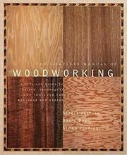 Book cover for "The Complete Manual of Woodworking" by Albert Jackson