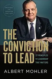 Book cover for "The Conviction to Lead"