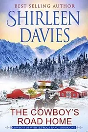 Book cover for "The Cowboy's Road Home" by Shirleen Davies