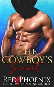 Book cover for "The Cowboy's Secret" by Red Phoenix