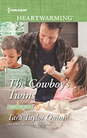 Book cover for "The Cowboy's Twins" by Tara Taylor Quinn