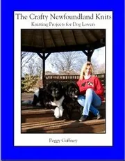 Book cover for "The Crafty Newfoundland Knits" by Peggy Gaffney