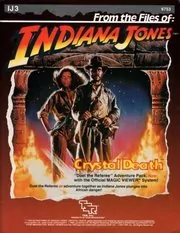 Book cover for "The Crystal Death" by Tracy Hickman