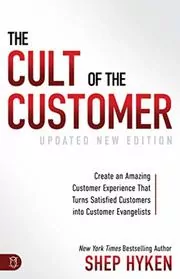 Book cover for "The Cult of the Customer" by Shep Hyken