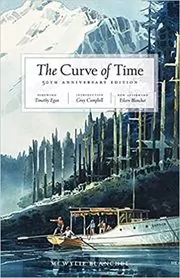 Book cover for "The Curve of Time" by M. Blanchet