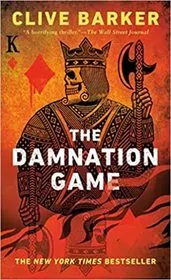 Book cover for "The Damnation Game" by Clive Barker