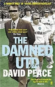 Book cover for "The Damned Utd" by David Peace