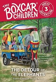 Book cover for "The Detour of the Elephants" by Gertrude Chandler Warner