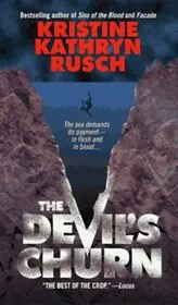 Book cover for "The Devil's Churn" by Kristine Kathryn Rusch