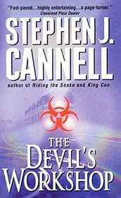 Book cover for "The Devil's Workshop" by Stephen J Cannell