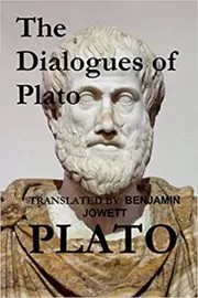 Book cover for "The Dialogues of Plato" by Plato