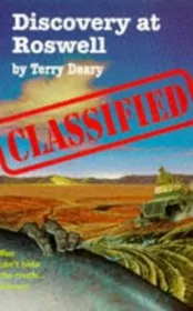 Book cover for "The Discovery at Roswell" by Terry Deary