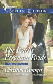 Book cover for "The Earl's Pregnant Bride" by Christine Rimmer