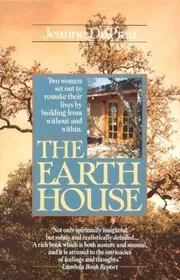 Book cover for "The Earth House" by Jeanne DuPrau