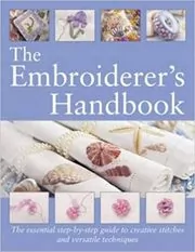 Book cover for "The Embroiderer's Handbook" by Margie Bauer