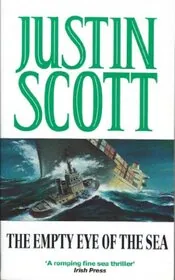 Book cover for "The Empty Eye of the Sea" by Justin Scott