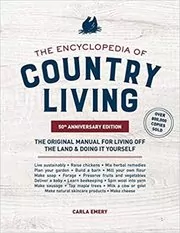 Book cover for "The Encyclopedia of Country Living" by Carla Emery