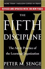 Book cover for "The Fifth Discipline" by Peter M. Senge