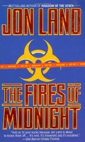 Book cover for "The Fires of Midnight" by Jon Land